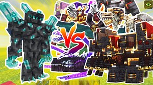 MC模组乱斗：BIG DIAMOND VS 灾变BOSS 1.20.1_哔哩哔哩bilibili_我的世界