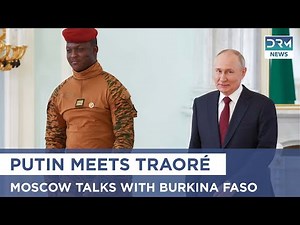 Ibrahim Traoré of Burkina Faso Meets Putin in Moscow | Russia-Africa Diplomacy | AC1Z