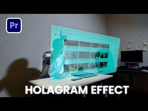How to Create Hologram Effect in Adobe Premiere Pro (Easy Tutorial)