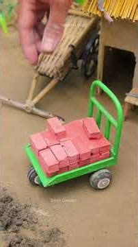 Laying tiles for a small house #miniture #diy #mini