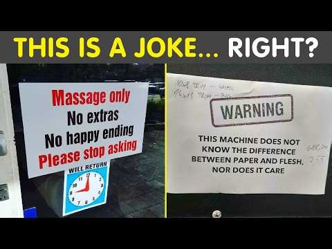 Office Signs That Made Work Hilariously Worse 😂 (Fails You Won’t Believe!)