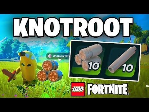 How To Get Knotroot In LEGO Fortnite...