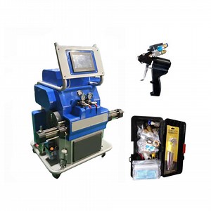[Hot Item] Touch Screen Horizontal Secondary Booster Pump Super Urethane Polyurea Spray & Pour Machine