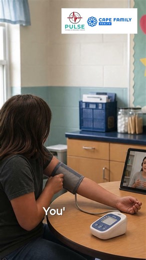 A 4th Grader Took Their Own Blood Pressure on Telehealth