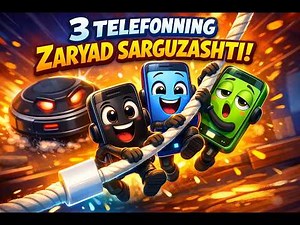 3 Ta Telefon Zaryad Qidirib Sarguzashtga Tushdi! 😱📱 Gadjetlar sayohati