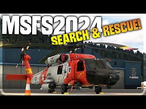 Search & Rescue Missions in MS Flight Simulator 2024! // Miltech & Blackbird's MH-60