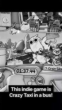 Crazy Taxi in a bus with passenger slapping! Double Fine's Thank You Bus Driver #gaming
