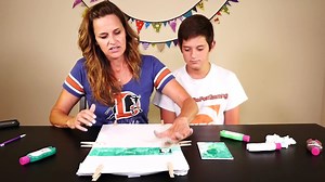 Summer Camp - Making a Minecraft Creeper Shirt Homemade Do It Yourself Minecraft by DCTC