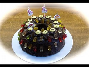 Orangentrüffel Schokolade Torte