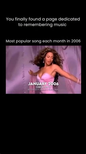 Remembering Music on Instagram: "2006 — When the Charts Belonged to Everyone 2006 was that year. Pop, R&B, and hip-hop didn’t just coexist — they dominated together. Every few weeks brought a new anthem from artists like Beyoncé, Shakira, Justin Timberlake, and Akon — songs that instantly felt timeless the moment they dropped. This was the era of iPods on repeat and music videos ruling MTV. Hooks were bigger, choruses were unavoidable, and genres blended without limits. You didn’t need playlists