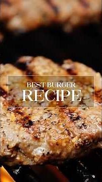 Best Homemade Burger Recipe 🍔