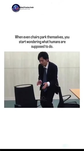 reel fusion.hub on Instagram: "In 2016, Nissan revealed its “intelligent chairs,” a playful spin on its self-parking car technology. Using sensors and Wi-Fi, the chairs could detect where they were and roll themselves back under the table with a single clap. It was never meant to be a real product—just a clever way to show off Nissan’s autonomous tech—but it captured global attention. What made it interesting wasn’t the chairs themselves, but the question they raised. If machines can handle even