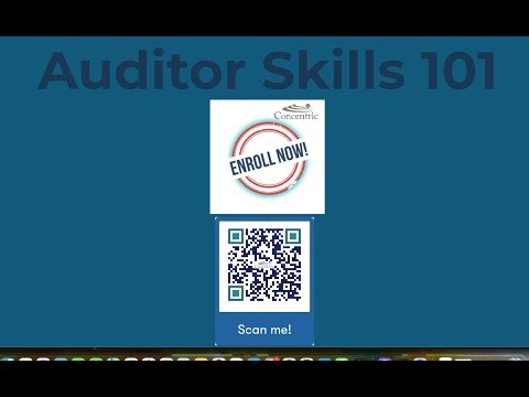 Auditor Skills 101 Training Video 1