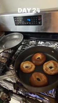 Day 24 of speaking challenge - making bagels #run