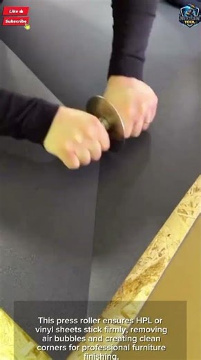 Lamination Roller tool Press HPL Corners for Clean Finish#tool