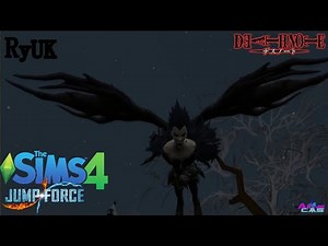RYUK [ THE SIMS 4 ] CAS ANIME CHARACTOR [ DEATH NOTE ]