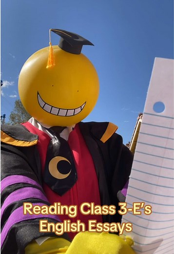 Assassination Classroom Essays: Terasaka's Thoughts