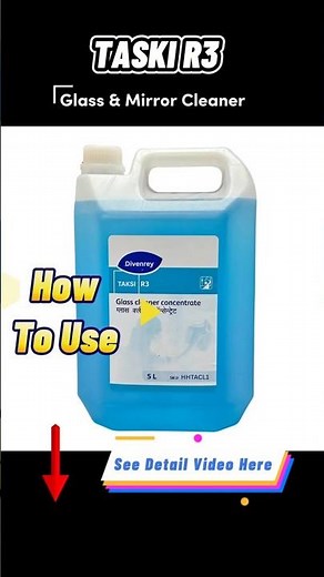Taski R3 #taski Glass cleaner #cleaning