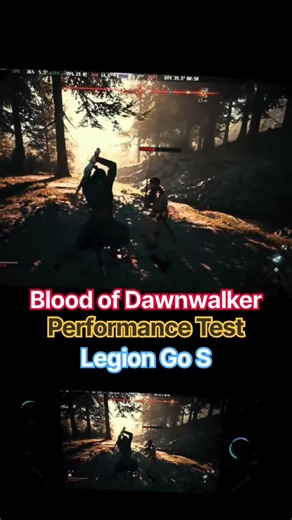 The Blood of Dawnwalker Performance Test - Legion Go S