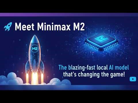 I Ran Minimax M2 on My Laptop… And It BLEW MY MIND 🤯🔥
