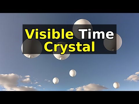 Discover the First Visible and Manipulable Time Crystal
