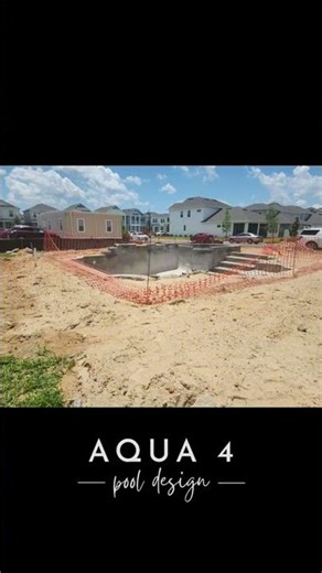 The Pool Build Process ✨ #pool #pooldesign #build #designer #design #backyard #backyardpool