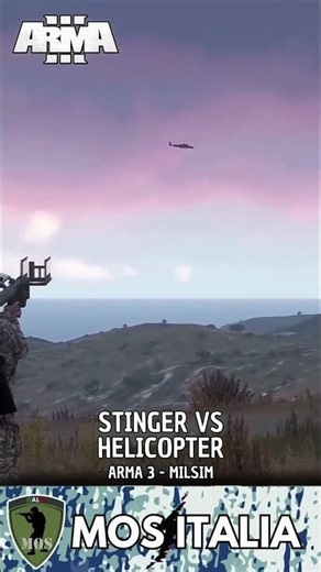 Un elicottero ha ben poche speranze contro uno Stinger #Arma3