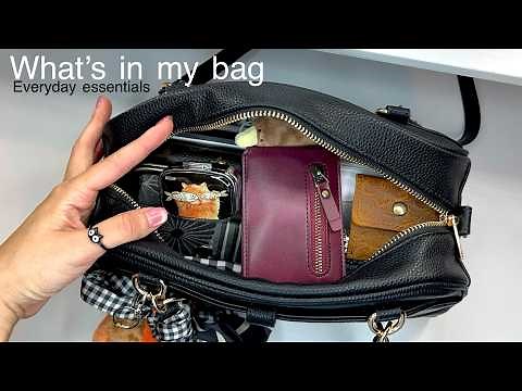 Whats in my Bag? These are the essentials | Fall vibes 🍂