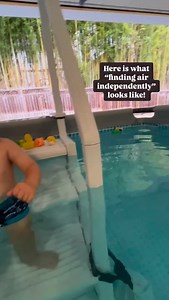 Discover the life-saving benefits of high-quality swim lessons like ISR! 🌊✨ Teaching your child to find air independently means instilling essential water safety skills, empowering them to confidently navigate their surroundings. With ISR, your little one will learn to float, swim, and ensure their safety in aquatic environments. Dive into a brighter, safer future for your child today! ❤️ #SwimSafety #ISR #SwimLessons | Infant Swimming Resource