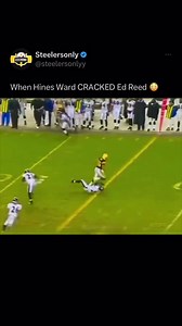 THE TIME HINES WARD TOOK OUT THE GOAT, ED REED ON A BLOCK. 😳😳😳 The greatest blocking receiver of all-time. | Steeler.Nation.Inc