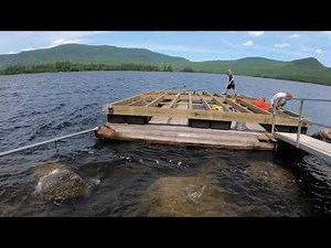 Extremely Large Floating Dock Build 2019