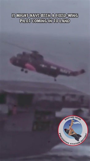 Now that’s a solid Sea King landing! #sh3 #seaking #boneyardsafari #aviationsafari