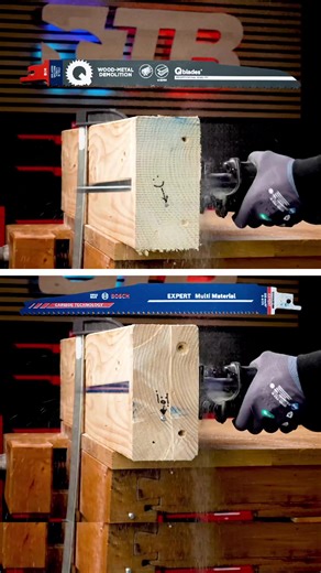 Q-Blade vs Bosch Carbide: La bataille des lames de scie sabre