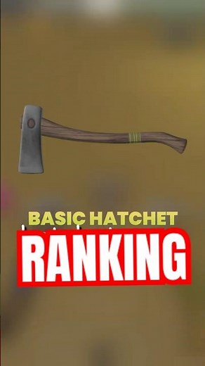 Ranking the Basic Hatchet in Lumber Tycoon 2 #lumbertycoon2 #roblox