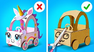 15K views · 137 reactions | Wow!cardboard crafts with unicorns for parents cool hacks & viral tiktok gadgets by 123go like! | 123 GO | Facebook