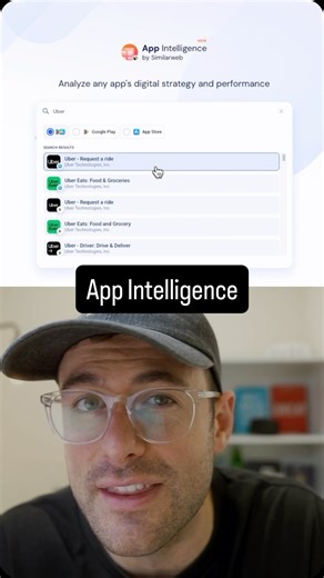 Similarweb just released this brand new product for app intelligence…. Most founders launch features and ads blind. The smart ones track competitors in real time. See estimated downloads, engagement, target markets and even spikes in growth as they happen. Tools like Similarweb App Intelligence let you monitor up to five competitors at once and spot exactly where to expand next. While they think they’re being sneaky, you’re reading their playbook. Comment “App” and I’ll send you the link. #Simil