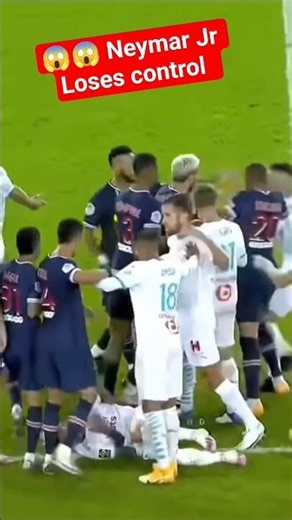😱😱😱 Neymar Jr Loses control #shorts #viralshorts #neymar #loses #control #football