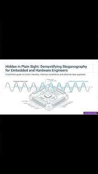 Hidden in Plain Sight: Demystifying Steganography for Embedded and Hardware Engineers