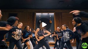 daniela avanzini on Instagram: "This was so much fun to record!! Watch the full video on @xcelstudios Thank you @chrisslucky for class🖤Latin moves from my momma @anallorentedance