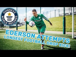 Watch Man City’s Ederson smash drop kick title as yet more records go to English champions