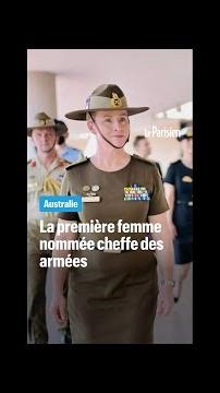 Australie : elle devient la première femme cheffe des armées