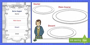 Design a Burns Supper Menu