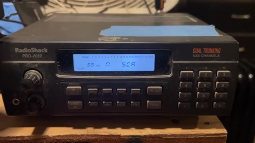 Old scanner I’ve had since 2003. Store had it on display and sold it to me when it was the last radio they had in this model to make room for a new model. #scanners #radioscanner #radios