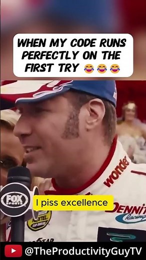 Coding Meme 1: When Your Code Works On The First Try!