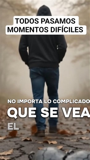 TODOS PASAMOS POR MOMENTOS DIFÍCILES necesitas escuchar esto”✍️ A veces la vida se pone tan....