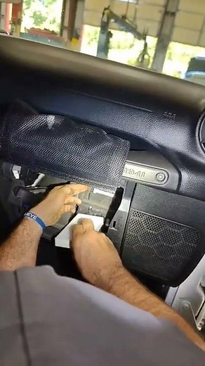 Jeep Wrangler service and repair, new cabin air filters.