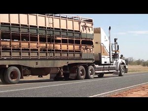 Road trains, Central Australia