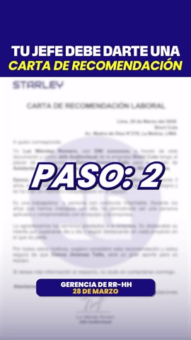 Cómo redactar una carta de recomendación laboral