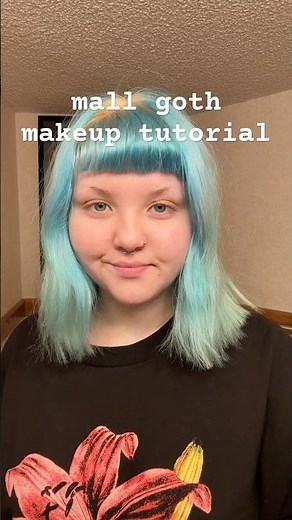 mall goth makeup tutorial 🖤 #makeuptutorial #makeupartist #makeup #mallgoth