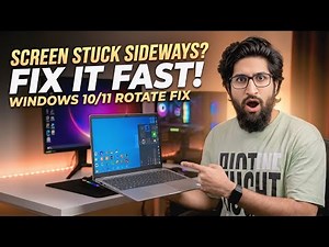 How to Fix Display Screen Portrait Mode on Windows 10/11 | Rotate Screen Problem Fix for Laptop & PC